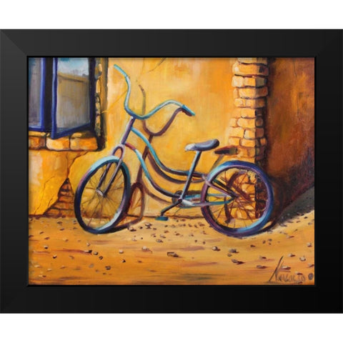 Bicycle 1 Black Modern Wood Framed Art Print by Colberg, Lisa