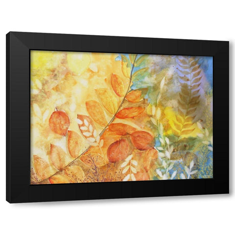 Mineral Wood Black Modern Wood Framed Art Print with Double Matting by Rossi, Lorraine