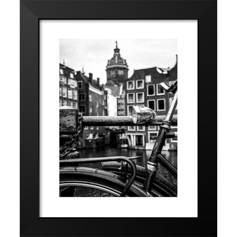 Amsterdam 4 Black Modern Wood Framed Art Print by Straatsma, Leah