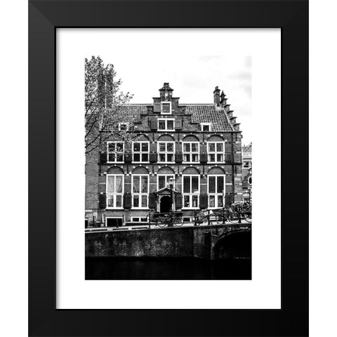 Amsterdam 6 Black Modern Wood Framed Art Print by Straatsma, Leah