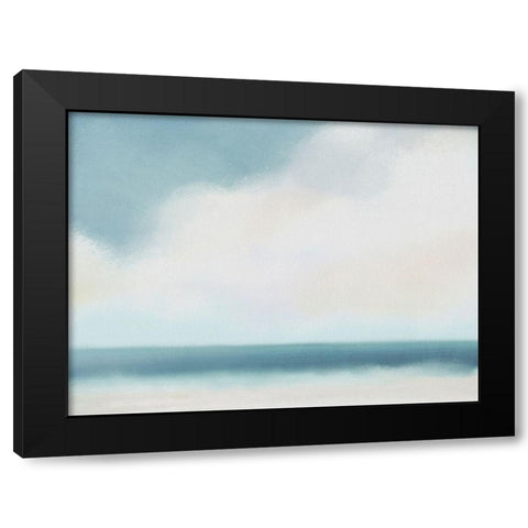Summer in Montauk Black Modern Wood Framed Art Print by Straatsma, Leah