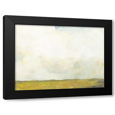 My View in the Cotswolds Black Modern Wood Framed Art Print with Double Matting by Straatsma, Leah
