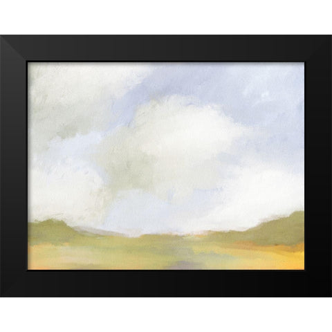 The Plateau Black Modern Wood Framed Art Print by Straatsma, Leah