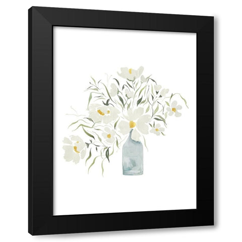 The Simple Vase Black Modern Wood Framed Art Print by Straatsma, Leah