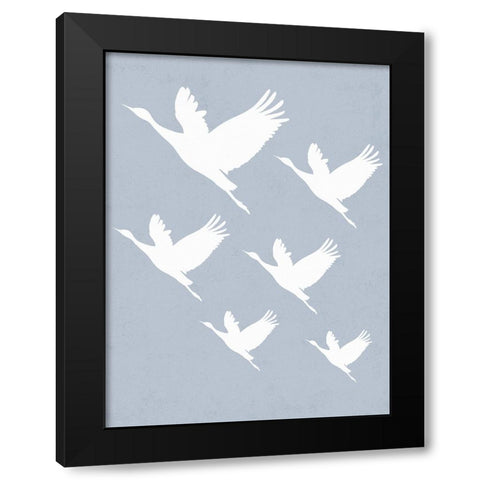 Take Flight Black Modern Wood Framed Art Print by Straatsma, Leah