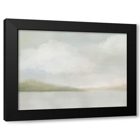 A Tranquil Morning Black Modern Wood Framed Art Print by Straatsma, Leah