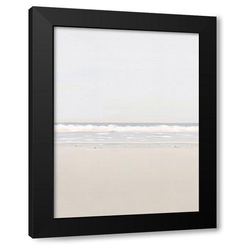 Collecting Rocks At Sunrise Black Modern Wood Framed Art Print by Straatsma, Leah