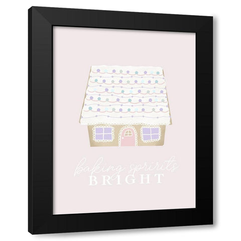 Baking Spirits Black Modern Wood Framed Art Print with Double Matting by Straatsma, Leah