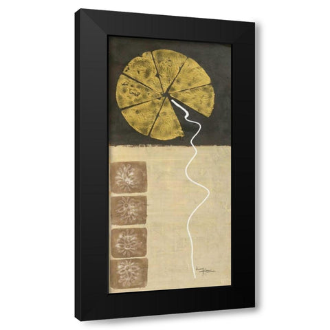 The Rising 1 Black Modern Wood Framed Art Print with Double Matting by Umang