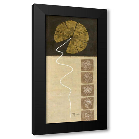 The Rising 2 Black Modern Wood Framed Art Print with Double Matting by Umang