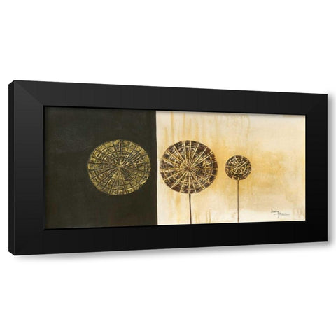 Lollies 1 Black Modern Wood Framed Art Print by Umang