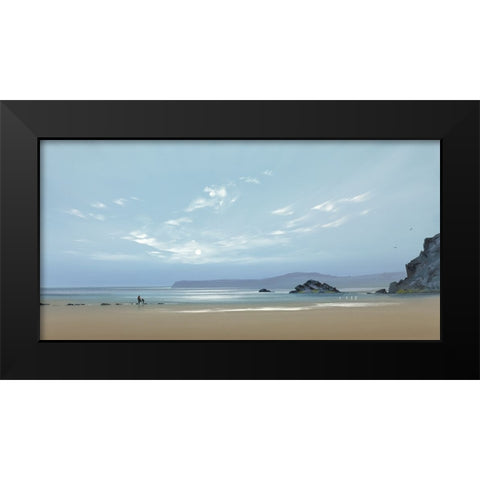 Ebb Tide 1 Black Modern Wood Framed Art Print by Lee, Spencer