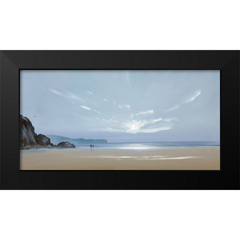 Ebb Tide 2 Black Modern Wood Framed Art Print by Lee, Spencer