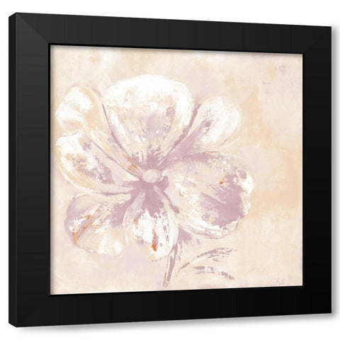 Blush Beauty Florenti Mate Black Modern Wood Framed Art Print by May