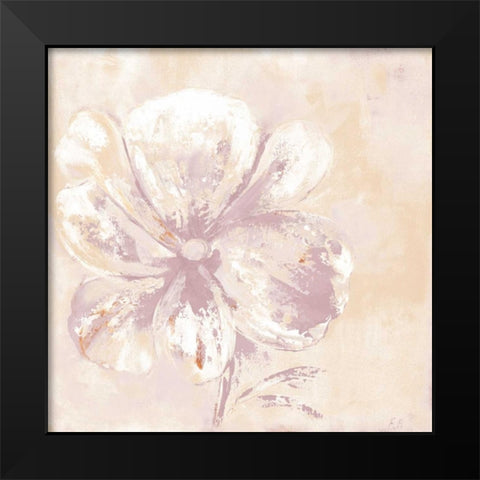 Blush Beauty Florenti Mate Black Modern Wood Framed Art Print by May