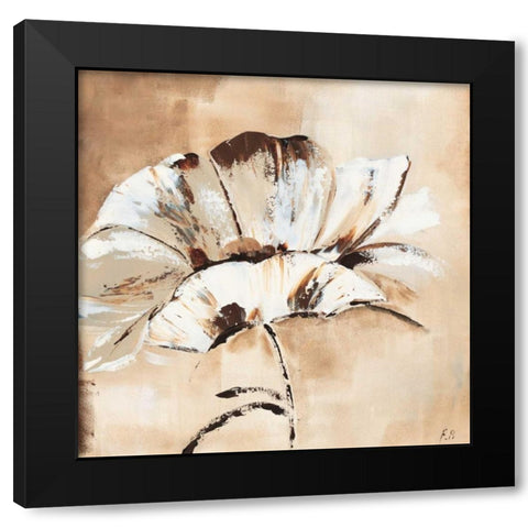 Cocoa Beauty 1Florenti Black Modern Wood Framed Art Print with Double Matting by May