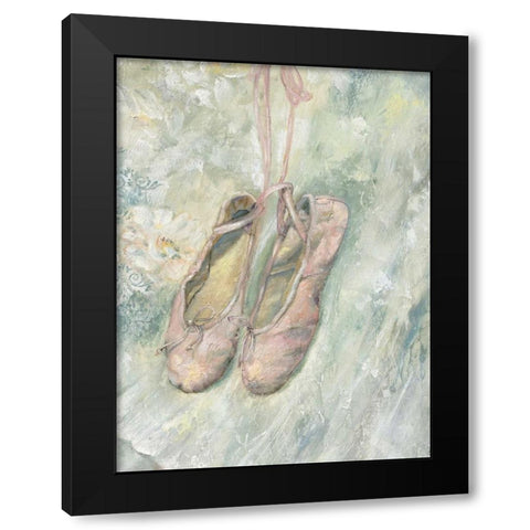 Ready To Dance 82566 Black Modern Wood Framed Art Print by May