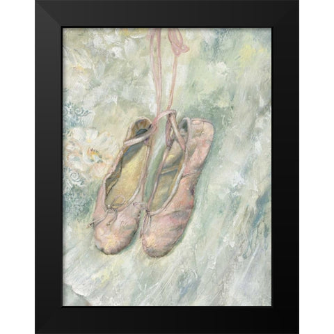 Ready To Dance 82566 Black Modern Wood Framed Art Print by May