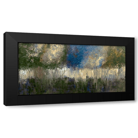 Natures Fantasy Black Modern Wood Framed Art Print by Unknown