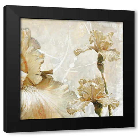 Elegant Touch Black Modern Wood Framed Art Print by May