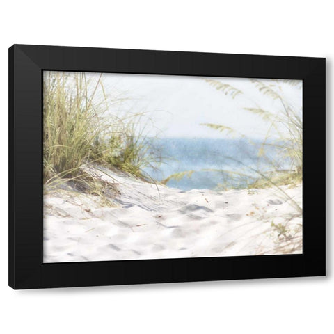 Coastal Photograpy Textured Black Modern Wood Framed Art Print with Double Matting by Hogan, Melody