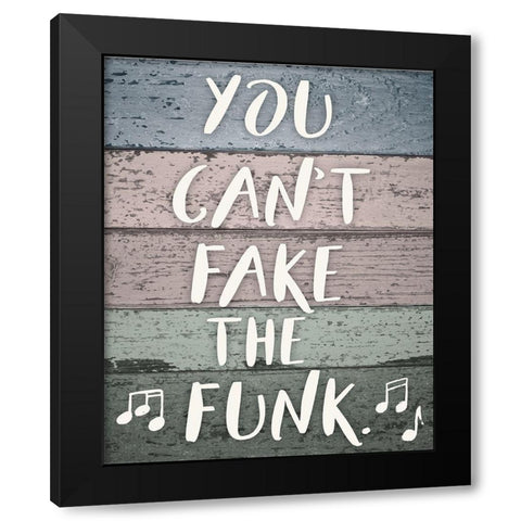 Spring Funk 1 Black Modern Wood Framed Art Print by Hogan, Melody