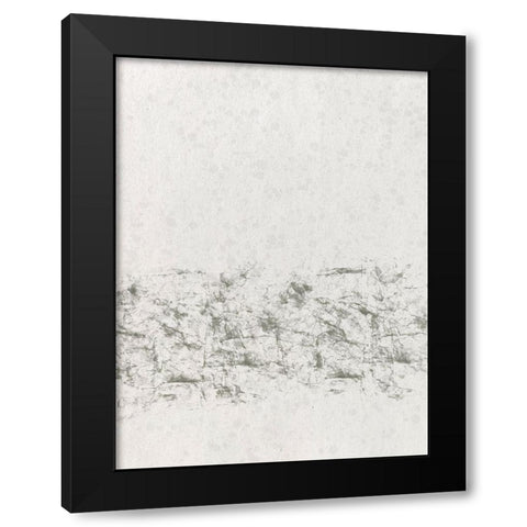 Spires 2 Black Modern Wood Framed Art Print by Hogan, Melody