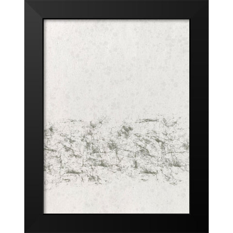 Spires 2 Black Modern Wood Framed Art Print by Hogan, Melody