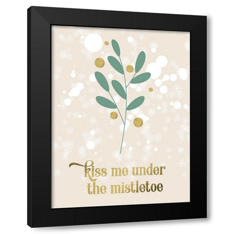 Winter Wonderland 2 Black Modern Wood Framed Art Print with Double Matting by Hogan, Melody