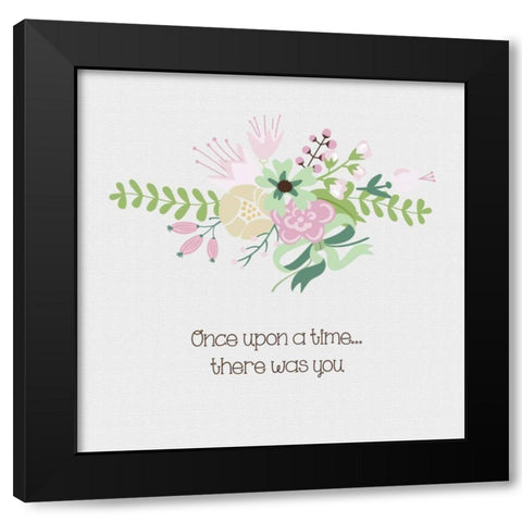 Baby Time 2 Black Modern Wood Framed Art Print by Hogan, Melody