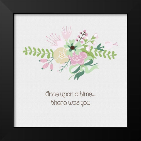 Baby Time 2 Black Modern Wood Framed Art Print by Hogan, Melody