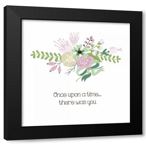 Baby Time 1 Black Modern Wood Framed Art Print by Hogan, Melody