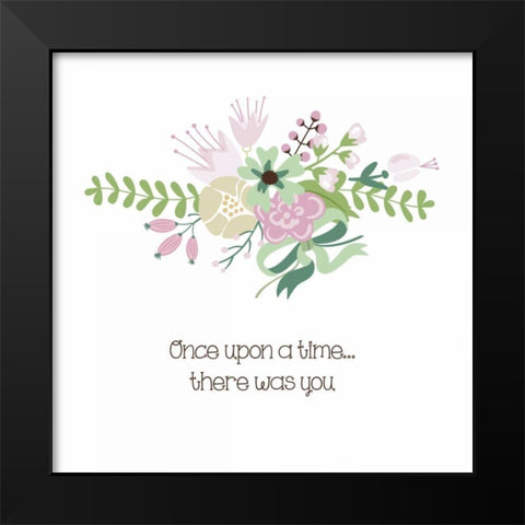 Baby Time 1 Black Modern Wood Framed Art Print by Hogan, Melody