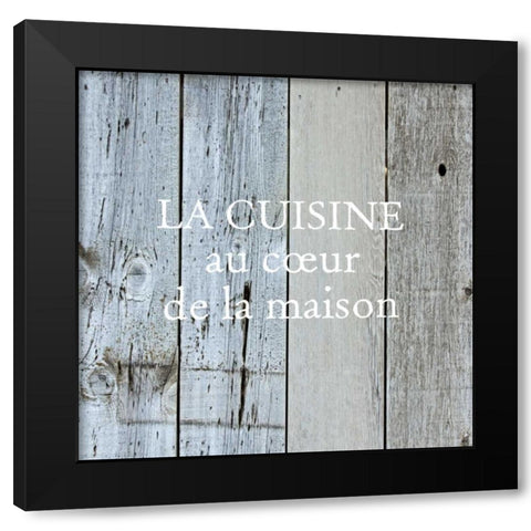 Simple French Farmhouse 3 Black Modern Wood Framed Art Print by Hogan, Melody