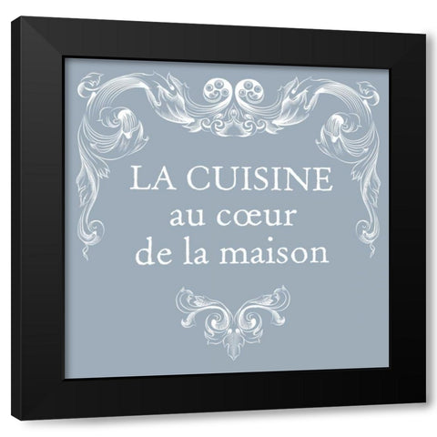 Fab French Farmhouse Black Modern Wood Framed Art Print with Double Matting by Hogan, Melody