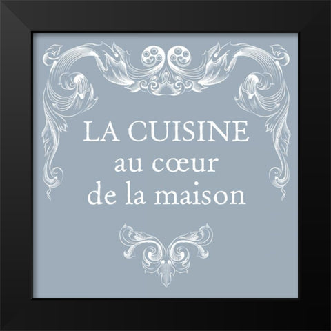 Fab French Farmhouse Black Modern Wood Framed Art Print by Hogan, Melody