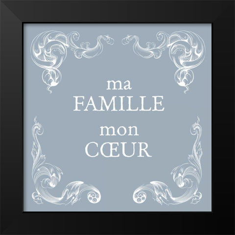 French Farmhouse Black Modern Wood Framed Art Print by Hogan, Melody