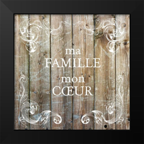 French Farmhouse 4 Black Modern Wood Framed Art Print by Hogan, Melody