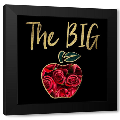 NYC Glam 4 Black Modern Wood Framed Art Print with Double Matting by Hogan, Melody