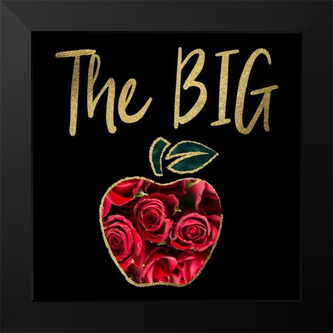 NYC Glam 4 Black Modern Wood Framed Art Print by Hogan, Melody