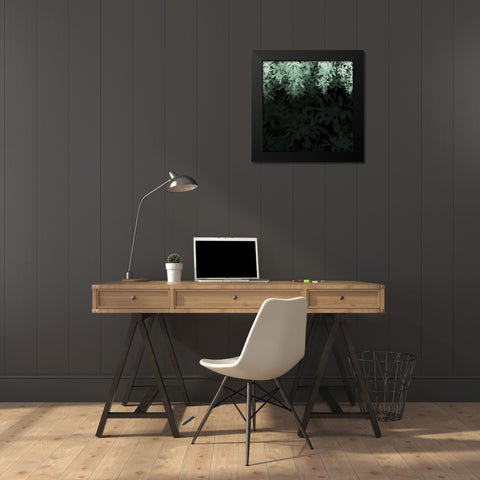 Dark Tropical I Black Modern Wood Framed Art Print by Hogan, Melody