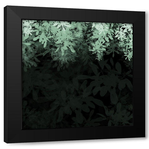 Dark Tropical I Black Modern Wood Framed Art Print by Hogan, Melody