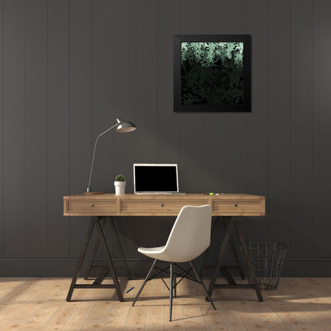 Dark Tropical II Black Modern Wood Framed Art Print by Hogan, Melody