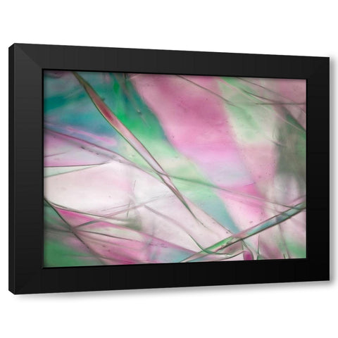 light graphics Black Modern Wood Framed Art Print with Double Matting by Hogan, Melody