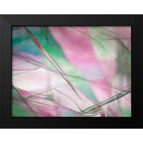 light graphics Black Modern Wood Framed Art Print by Hogan, Melody