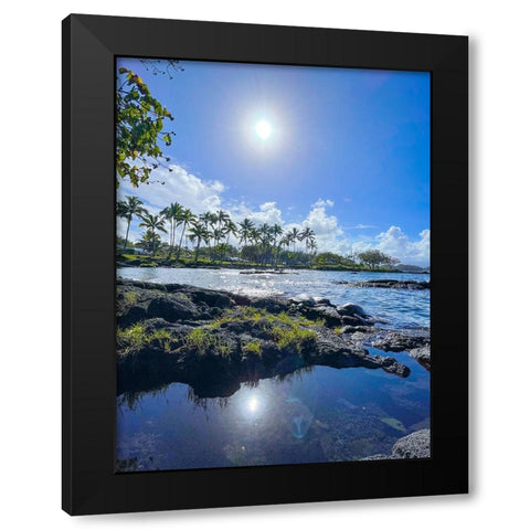 Early Time Travelers Black Modern Wood Framed Art Print with Double Matting by Nebula, Melissa