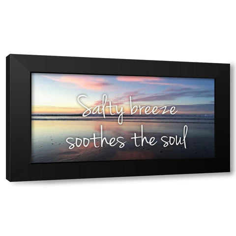Salty Breeze Black Modern Wood Framed Art Print by Prime, Marcus