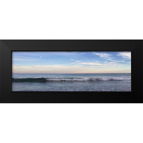 Salty Splash 1 Black Modern Wood Framed Art Print by Prime, Marcus