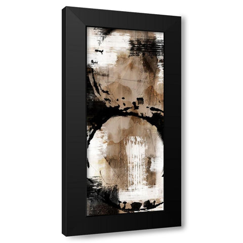 Distressed Road 2 Black Modern Wood Framed Art Print with Double Matting by Prime, Marcus