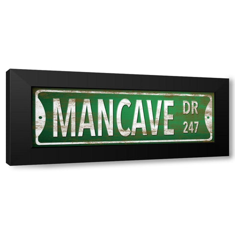 Mancave Drive Black Modern Wood Framed Art Print by Prime, Marcus